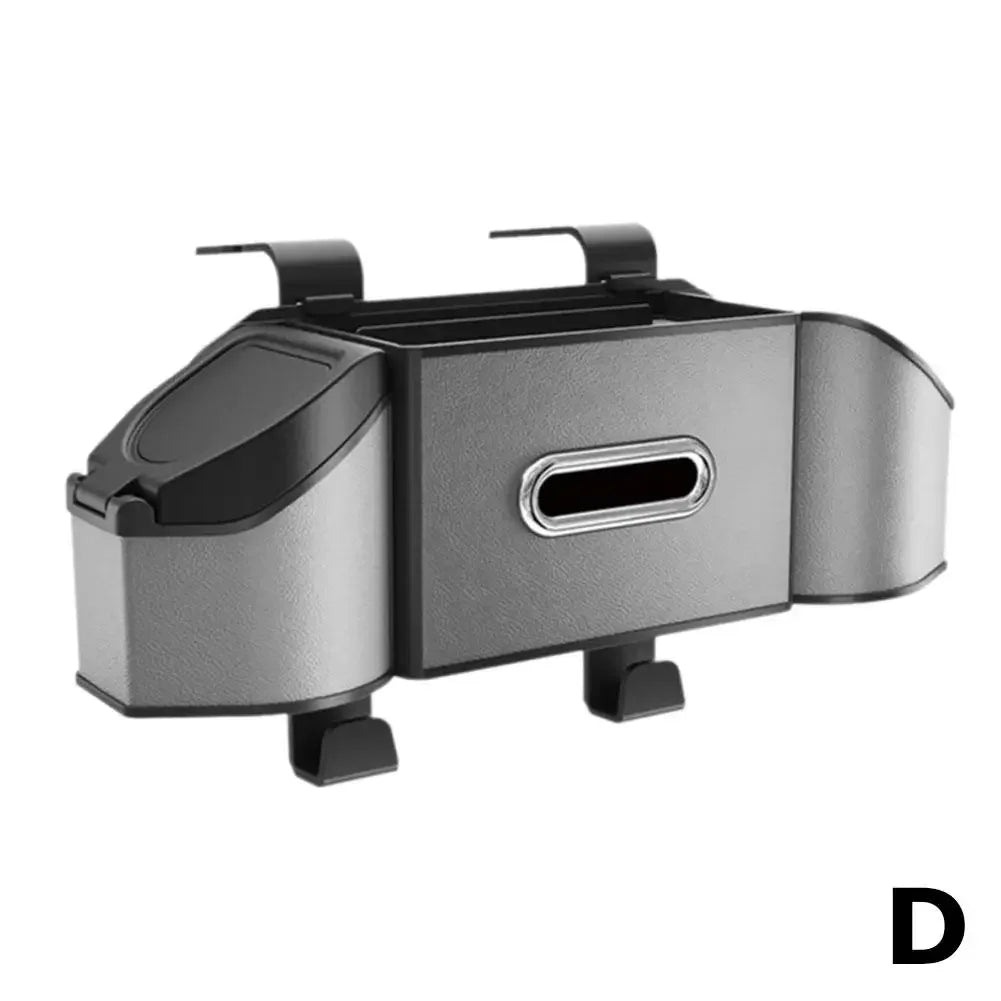 7 In 1 Car Seat Back Cup Holder Storage Box Tissue Box With Hook Auto Backseat Organizer Car Phone Holder For Auto Interior D4I6