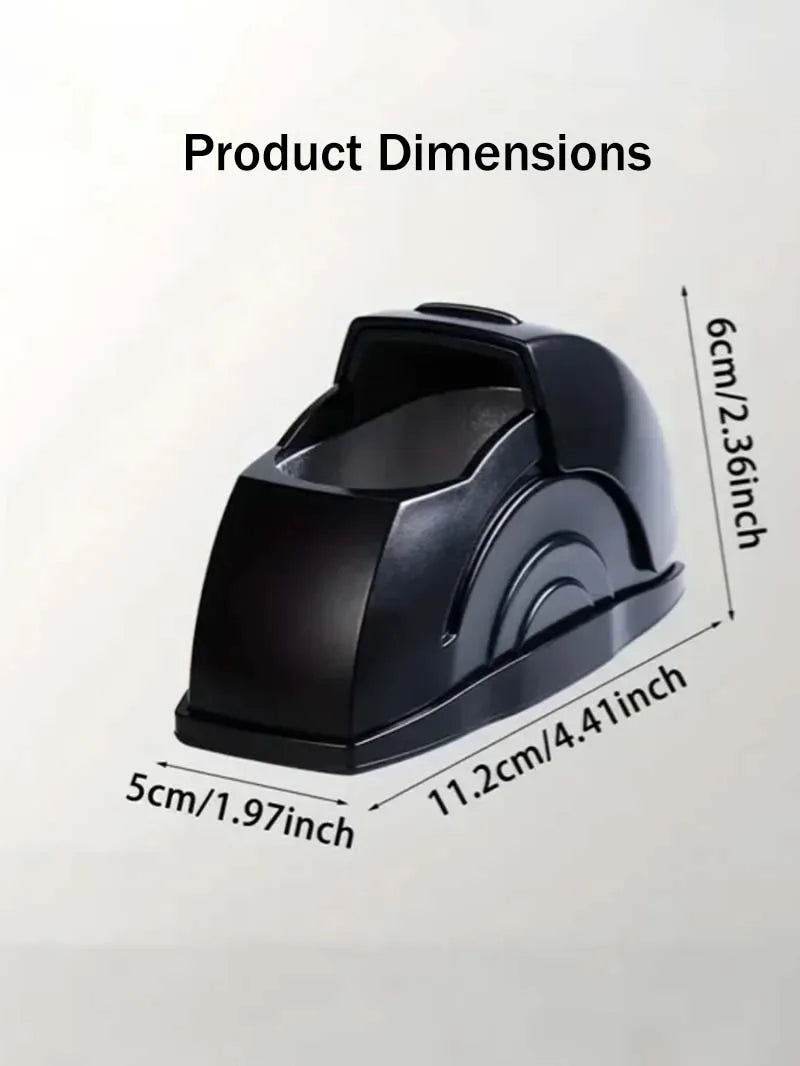 Car Ashtray: It conveniently stores ash and is designed with an openable lid to prevent ash from flying.