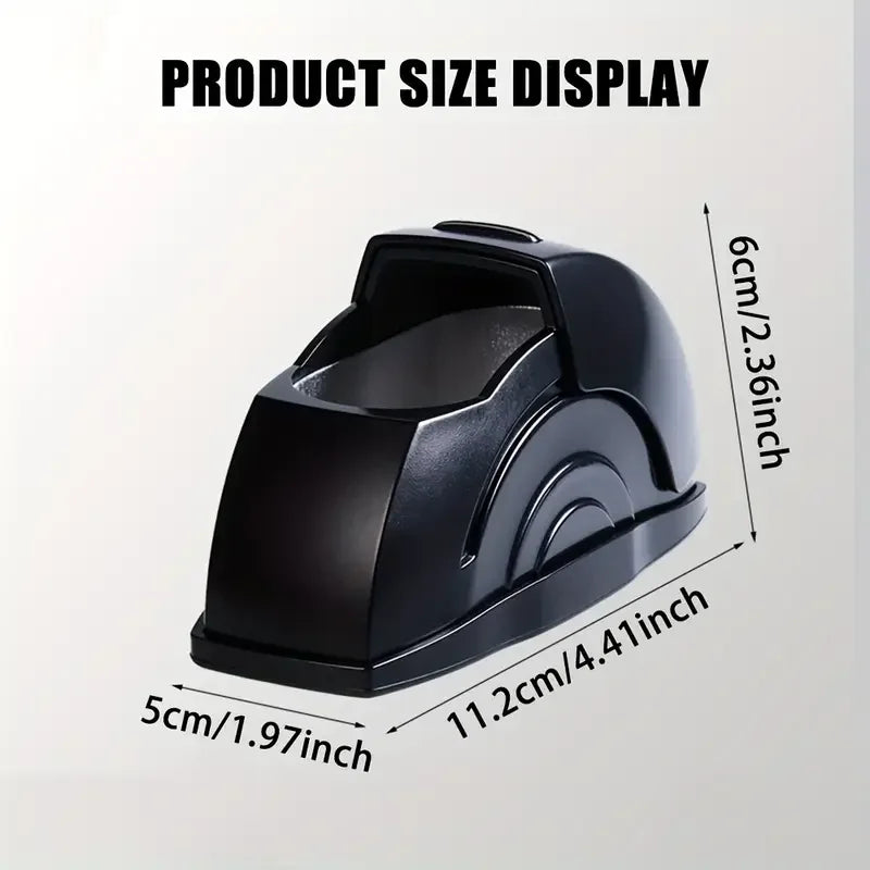 Car Ashtray: It conveniently stores ash and is designed with an openable lid to prevent ash from flying.