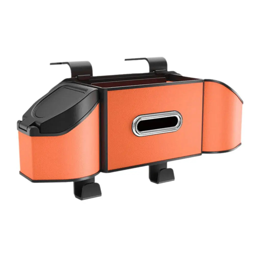 7 In 1 Car Seat Back Cup Holder Storage Box Tissue Box With Hook Auto Backseat Organizer Car Phone Holder For Auto Interior D4I6