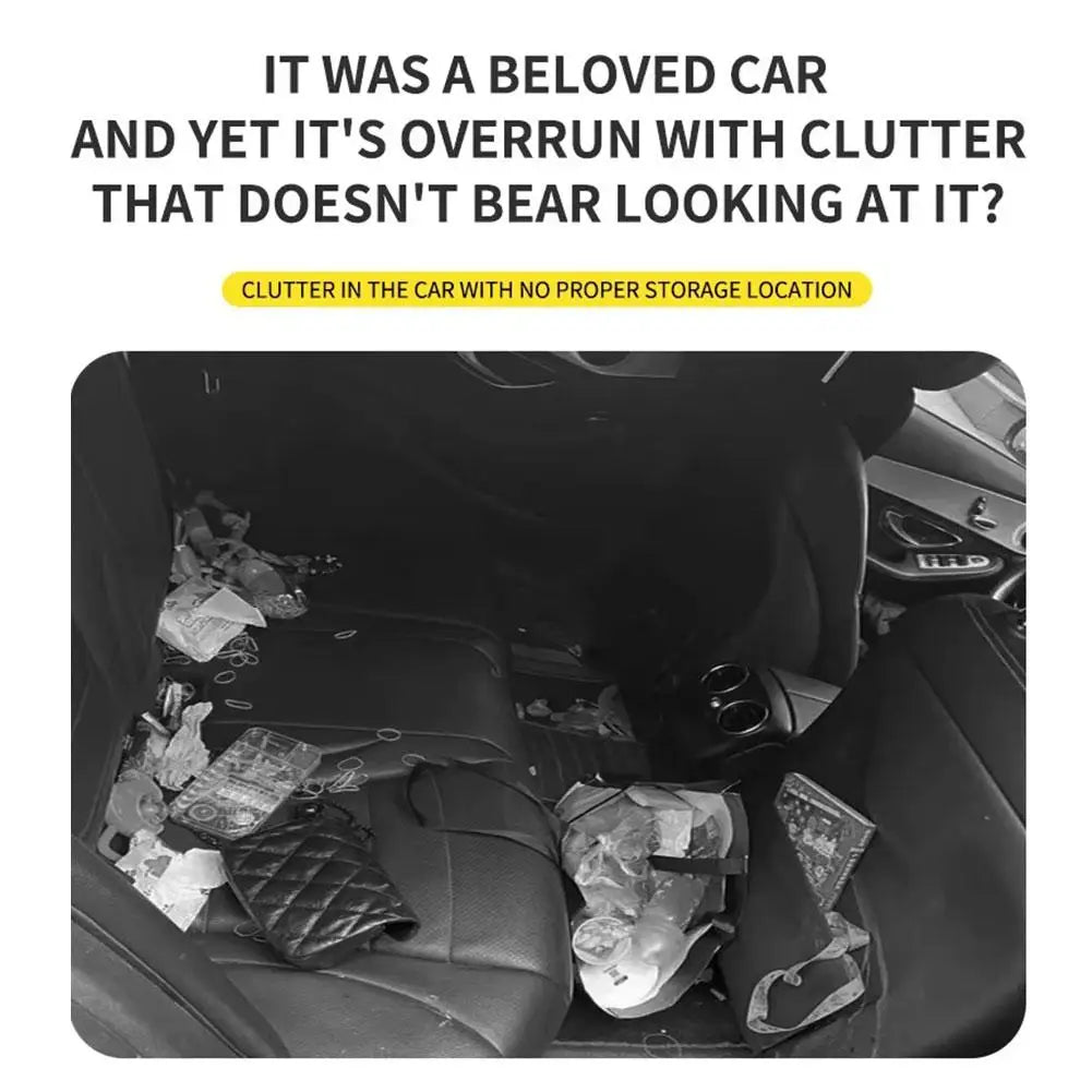 7 In 1 Car Seat Back Cup Holder Storage Box Tissue Box With Hook Auto Backseat Organizer Car Phone Holder For Auto Interior D4I6