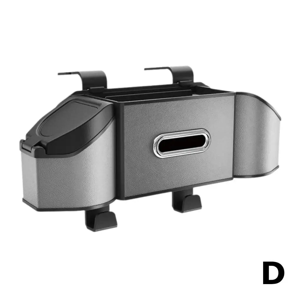 7 In 1 Car Seat Back Cup Holder Storage Box Tissue Box With Hook Auto Backseat Organizer Car Phone Holder For Auto Interior D4I6